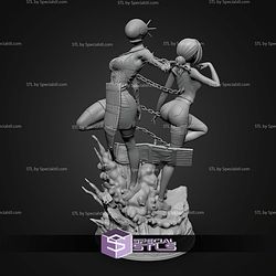 Reze 2 Form Diorama 250mm STL Files