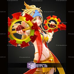 Rikku Final Fantasy And Weapon 266mm STL Files