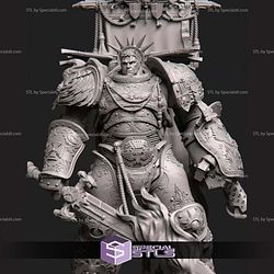 Roboute Guilliman WH40K STL Miniatures