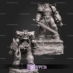 Roboute Guilliman WH40K STL Miniatures