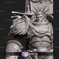 Roboute Guilliman WH40K STL Miniatures