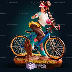 Rosa Pokemon Trainer Bicycle STL Files