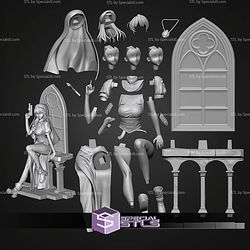 Rosette Christopher Anime STL Files