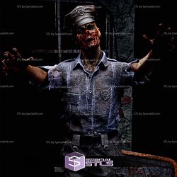 RPD Police Zombie Deluxe Resident Evil Requiem STL Files