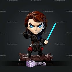 Anakin Skywalker Starwars Chibi STL Files