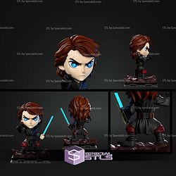 Anakin Skywalker Starwars Chibi STL Files