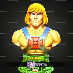 Basic STL Collection HeMan Bust