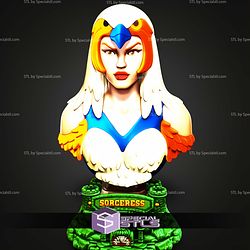 Basic STL Collection Sorceress Bust