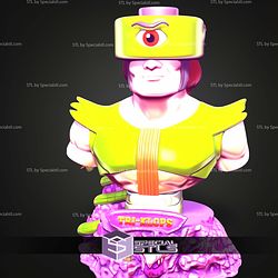 Basic STL Collection Triklops Bust