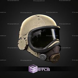 Cosplay STL Files Arc Raiders Driftcoat Helmet