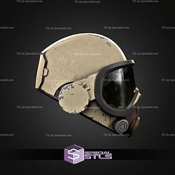 Cosplay STL Files Arc Raiders Driftcoat Helmet