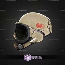 Cosplay STL Files Arc Raiders Driftcoat Helmet