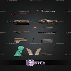 Cosplay STL Files Arc Raiders Stitcher Gun
