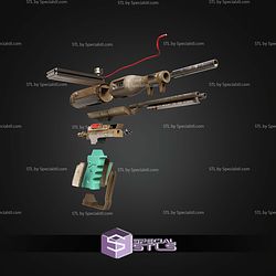 Cosplay STL Files Arc Raiders Stitcher Gun