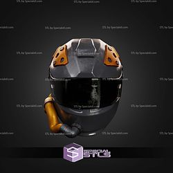 Cosplay STL Files Arc Raiders Torque Helmet