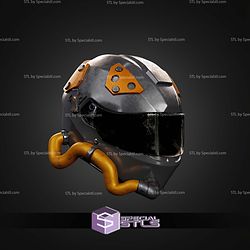 Cosplay STL Files Arc Raiders Torque Helmet