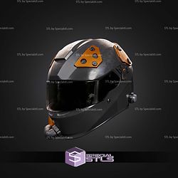 Cosplay STL Files Arc Raiders Torque Helmet