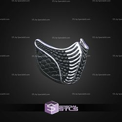 Cosplay STL Files Bi Han Mortal Kombat Mask