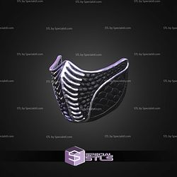 Cosplay STL Files Bi Han Mortal Kombat Mask