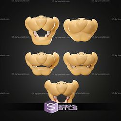 Cosplay STL Files Bowser Helmet