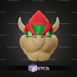 Cosplay STL Files Bowser Helmet