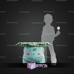 Life Size Bulbasaur Table STL Files