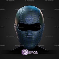 Cosplay STL Files Bullseye Mask