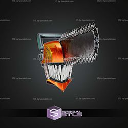 Cosplay STL Files Chainsawman Helmet V4