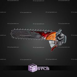 Cosplay STL Files Chainsawman Helmet V4