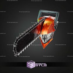 Cosplay STL Files Chainsawman Helmet V4