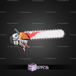 Cosplay STL Files Chainsawman Helmet V4