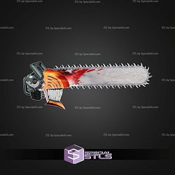 Cosplay STL Files Chainsawman Helmet V4