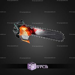Cosplay STL Files Chainsawman Helmet V4
