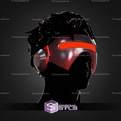 Cosplay STL Files Cyclops Visor Marvel Rivals
