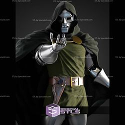 Cosplay STL Files Dr Doom Classic Armor