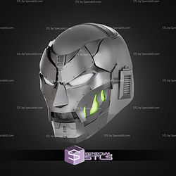 Cosplay STL Files Dr Doom Multi-Mask Helmet