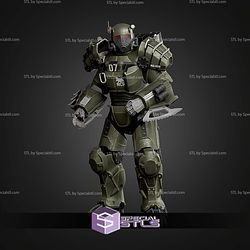 Cosplay STL Files Fallout NCR Power Armor
