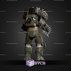 Cosplay STL Files Fallout NCR Power Armor