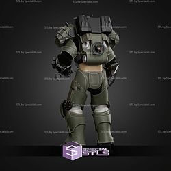 Cosplay STL Files Fallout NCR Power Armor