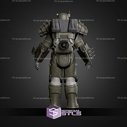 Cosplay STL Files Fallout NCR Power Armor