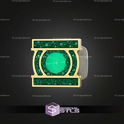 Cosplay STL Files Green Lantern Ring HBO