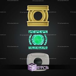 Cosplay STL Files Green Lantern Ring HBO