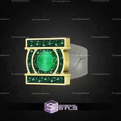 Cosplay STL Files Green Lantern Ring HBO