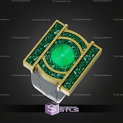 Cosplay STL Files Green Lantern Ring HBO