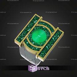 Cosplay STL Files Green Lantern Ring HBO