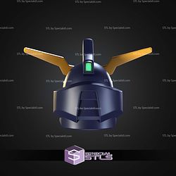 Cosplay STL Files Gundam Deathscythe Helmet