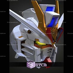 Cosplay STL Files Gundam Mighty Strike Freedom Helmet