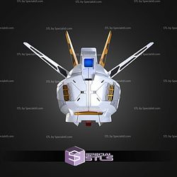 Cosplay STL Files Gundam Mighty Strike Freedom Helmet