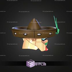 Cosplay STL Files Gundam Tequila Helmet