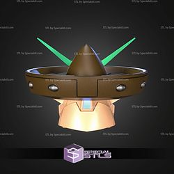 Cosplay STL Files Gundam Tequila Helmet